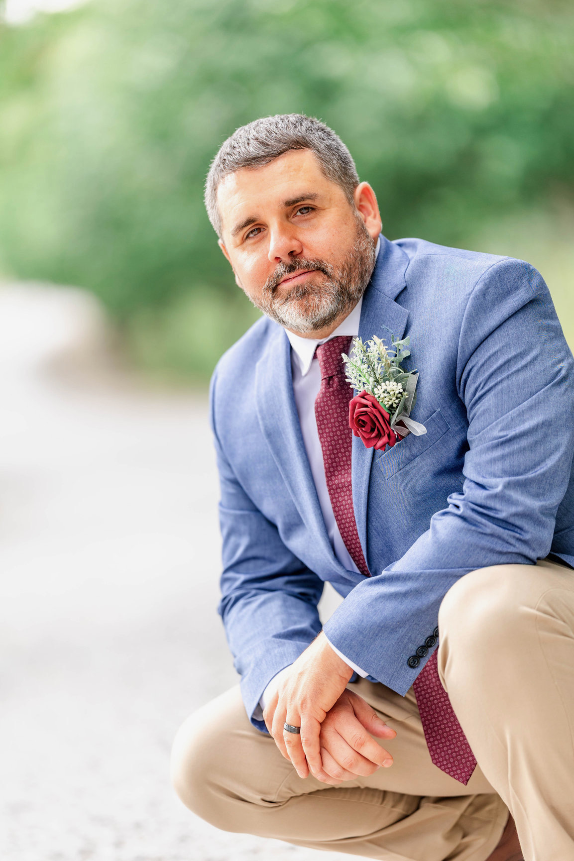 Matthew Miles in professional attire